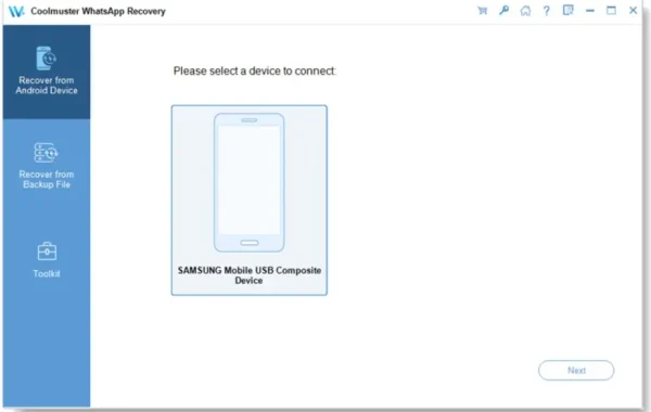 Coolmuster Android WhatsApp Recovery 2.1.10 Free Download 